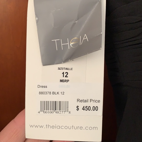 Formal Black Cocktail Dress - Picture 3 of 3